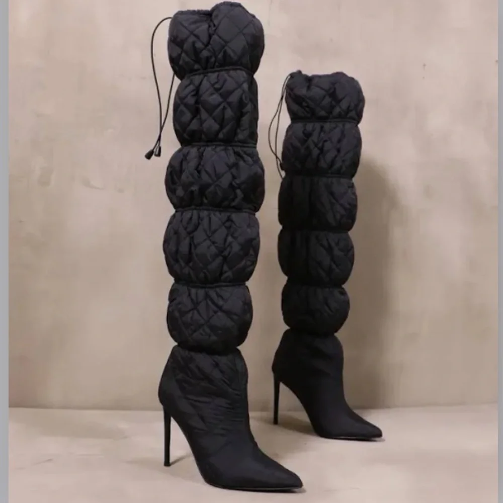 NWB Steve Madden Women’s Quilted Silhouette Over the Knee Boots Size 7.5
